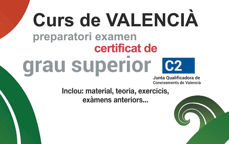 Curso de Valenciano Grado Superior C2 Alicante